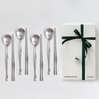 Satin Cutlery Set (8-Piece)