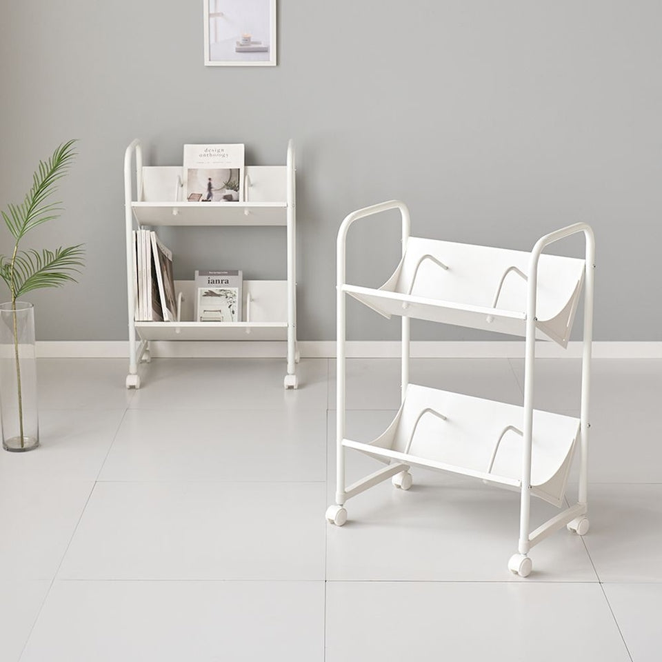 Dreaming 2-Tier Rolling Book Cart
