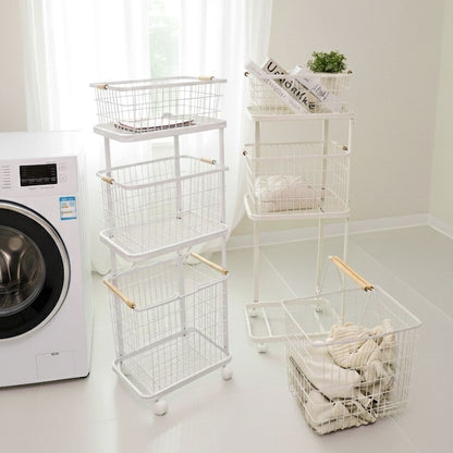 Rollbin Vibe 3-Tier Rolling Laundry Cart