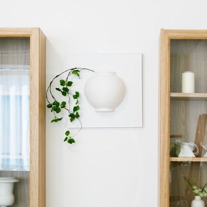 3D Moon Jar Wall Art Frame