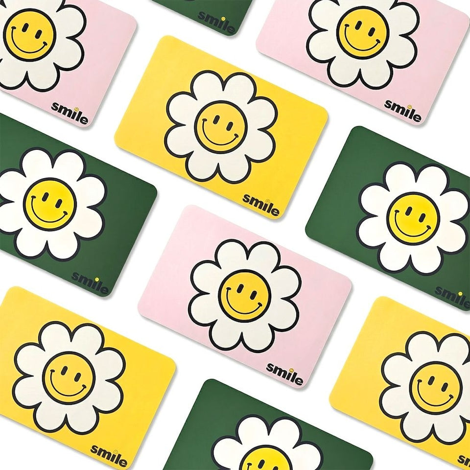 Daisy Washable Diatomite Bath Mat