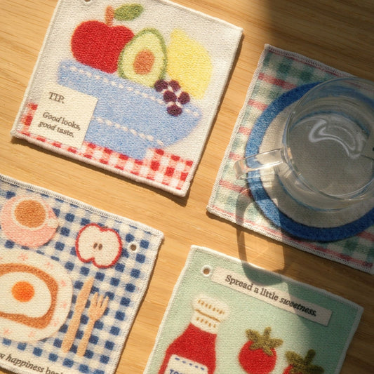 Recipe Coaster Book, Set of 4