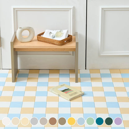 Seamless Checkerboard Deck Tile Set
