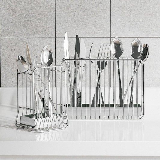 Utensil Holder with Drain Tray