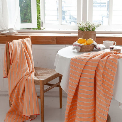 Neon Stripe 3-Layer Gauze Blanket