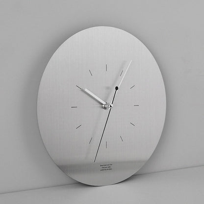 Orbit Stainless Steel Wall Clock