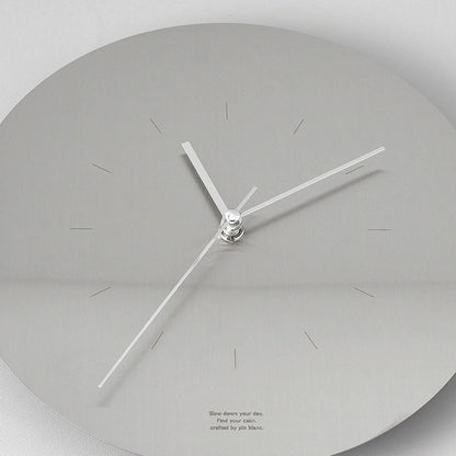 Orbit Stainless Steel Wall Clock