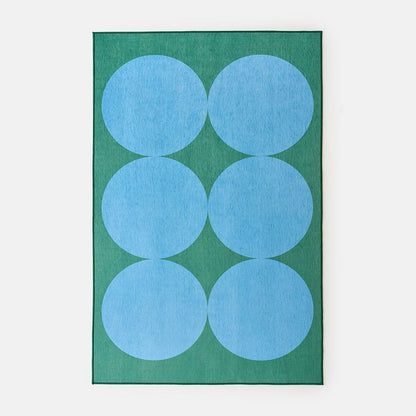 BWTZ Easy-Care Dust-Free Washable Area Rug