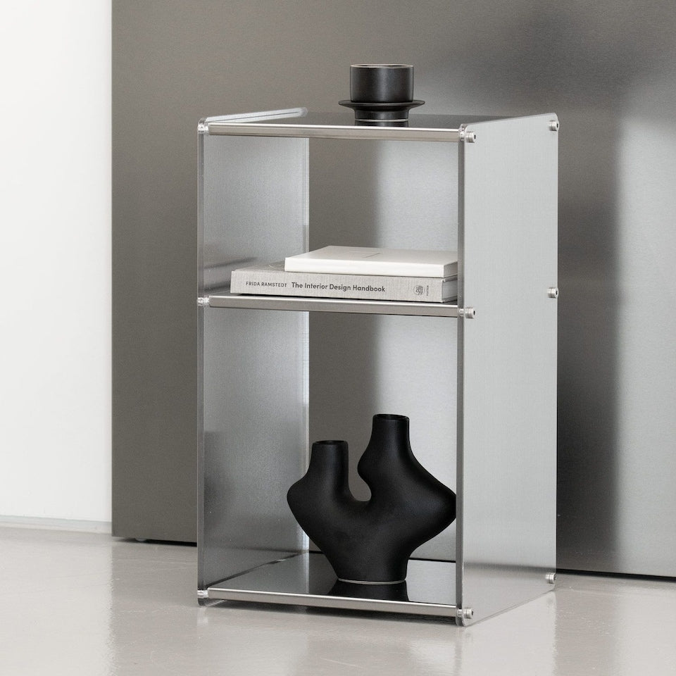 Slim Stainless Modular Side Table