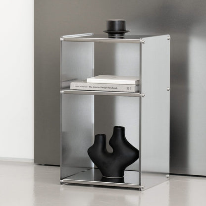 Slim Stainless Modular Side Table