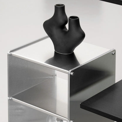 Slim Stainless Modular Side Table