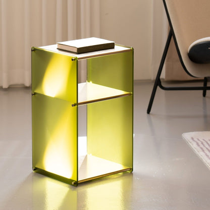 Slim Stainless Modular Side Table