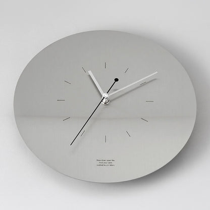 Orbit Stainless Steel Wall Clock