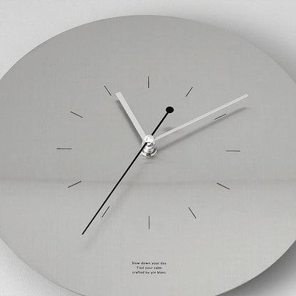 Orbit Stainless Steel Wall Clock