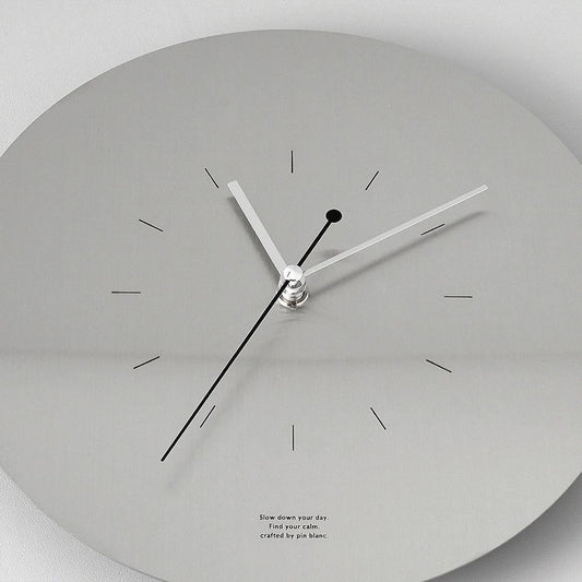 Orbit Stainless Steel Wall Clock