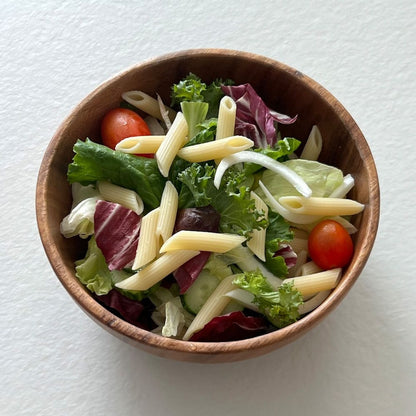 Acacia Wood Slim Salad Bowl