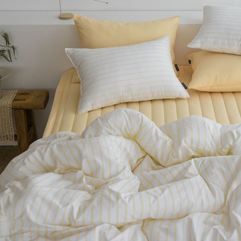 Castella Stripe Cloud Comforter Set
