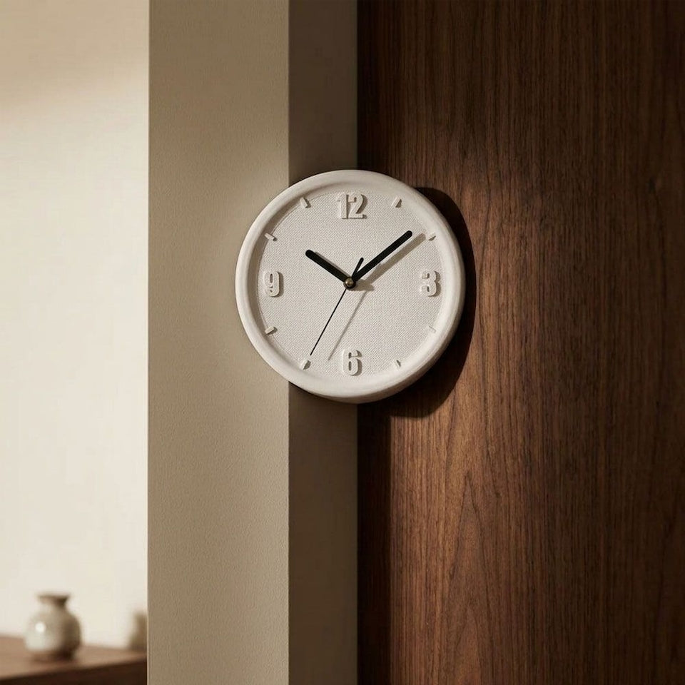 DIY Corner Wall Clock