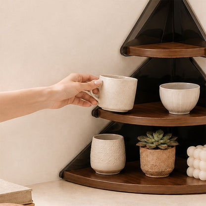 3-Tier Corner Tree Storage Shelf