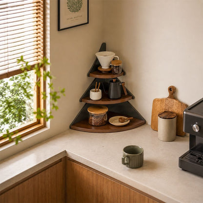 3-Tier Corner Tree Storage Shelf