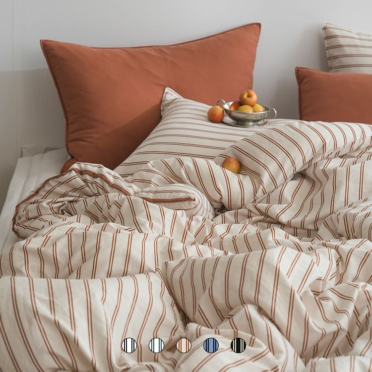 Castella Stripe Cloud Comforter Set