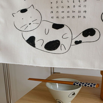 2027 Onigiri Fabric Calendar